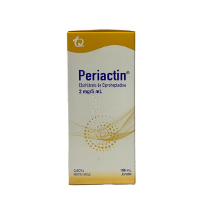 PERIACTIN JARABE MENTA-CHICLE 2MG/5ML FRASCO X 180 ML